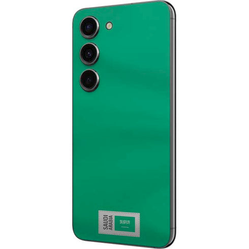 Saudi Arabia Soccer Flag Galaxy S23 Skin